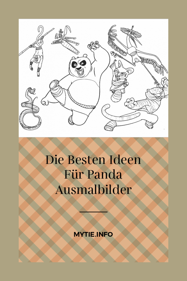 Die Besten Ideen Für Panda Ausmalbilder
